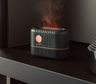 Diffusore ad Ultrasuoni serie FLAME - Nero