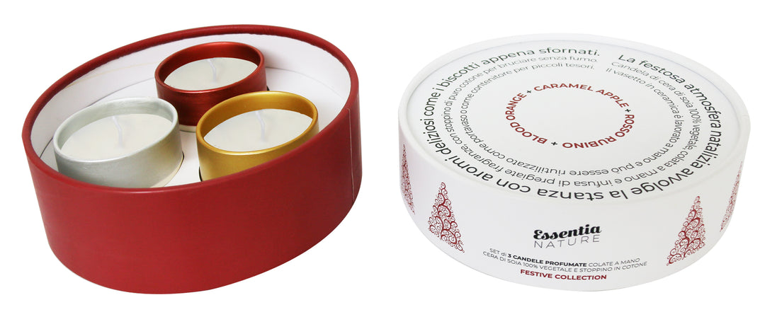 Christmas Scented Candles - Le Ceramiche Festive Collection