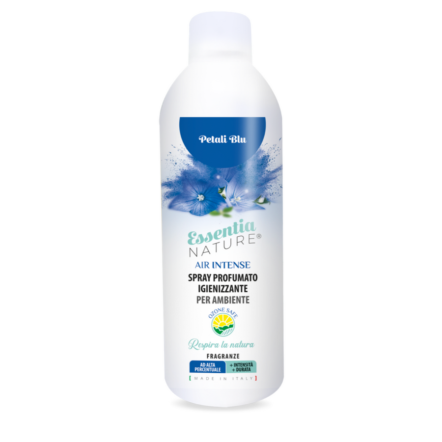 Spray per ambienti profumato petali blu